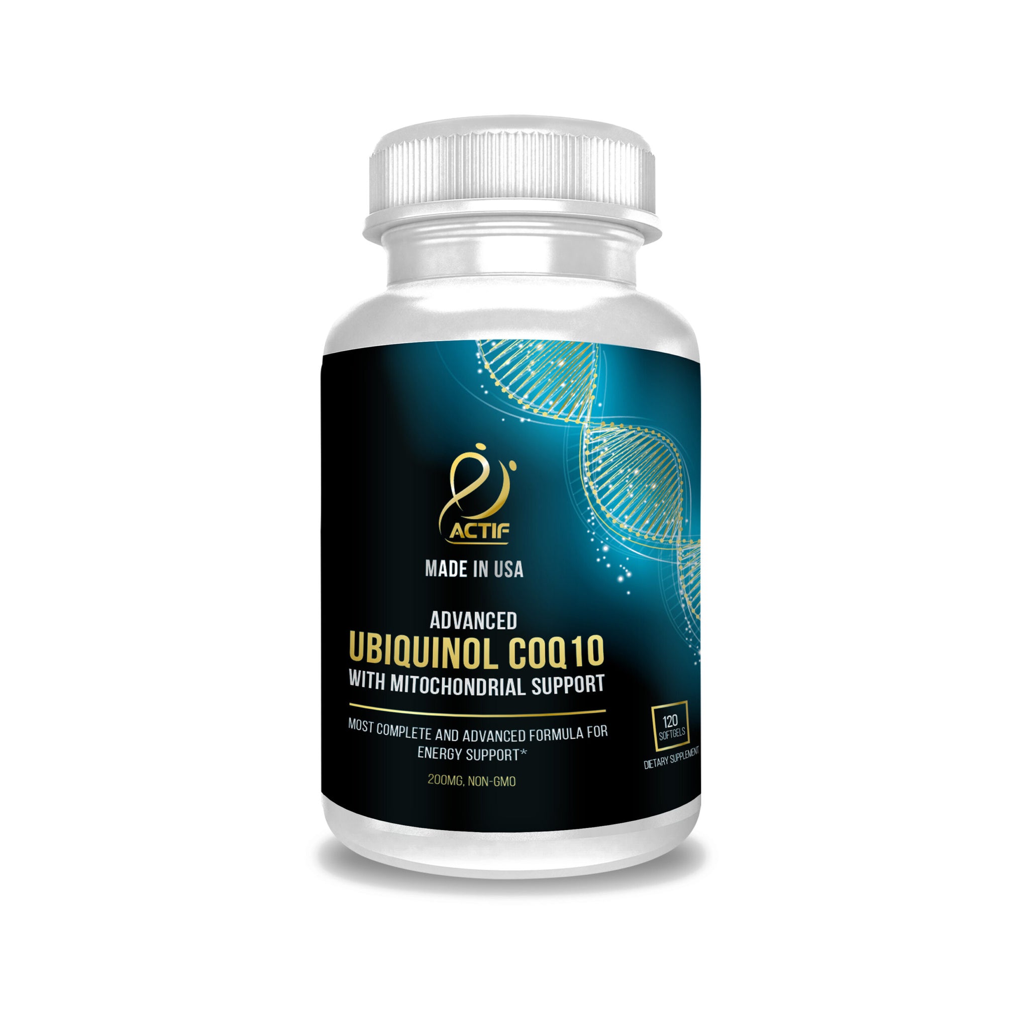 Super Ubiquinol CoQ10 with Enhanced Mitochondrial Support