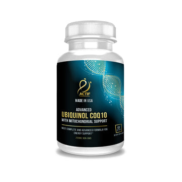 Super Ubiquinol CoQ10 with Enhanced Mitochondrial Support